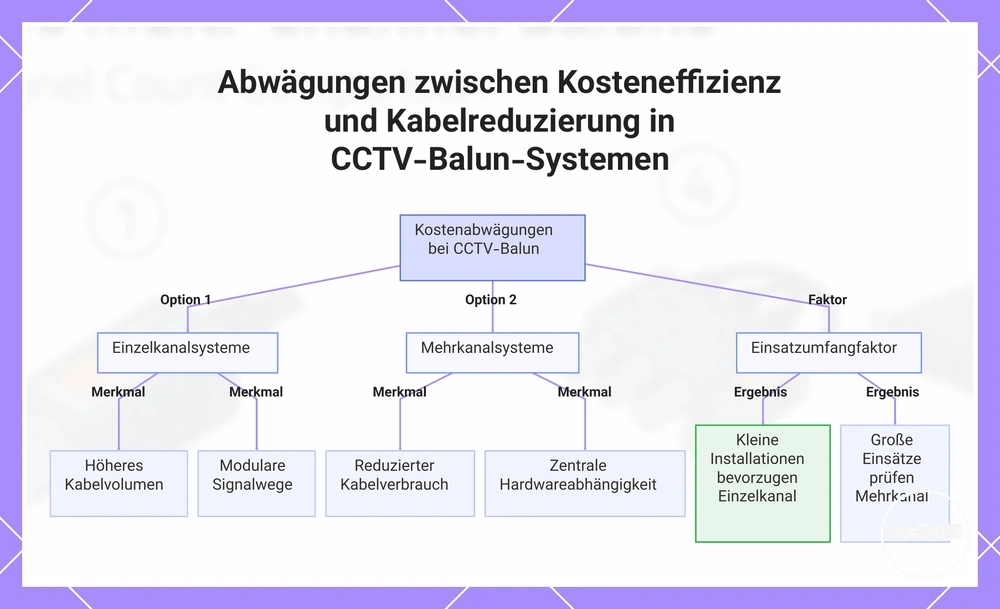 Abwägungen zwischen Kosteneffizienz und Kabelreduzierung in CCTV-Balun-Systemen
