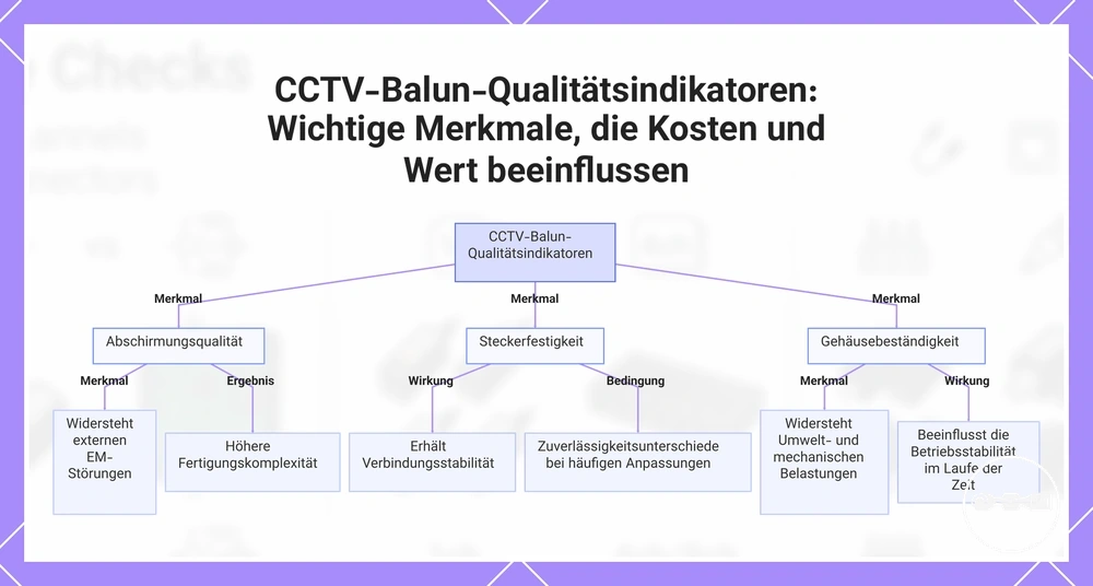 CCTV-Balun-Qualitätsindikatoren: Wichtige Merkmale, die Kosten und Wert beeinflussen