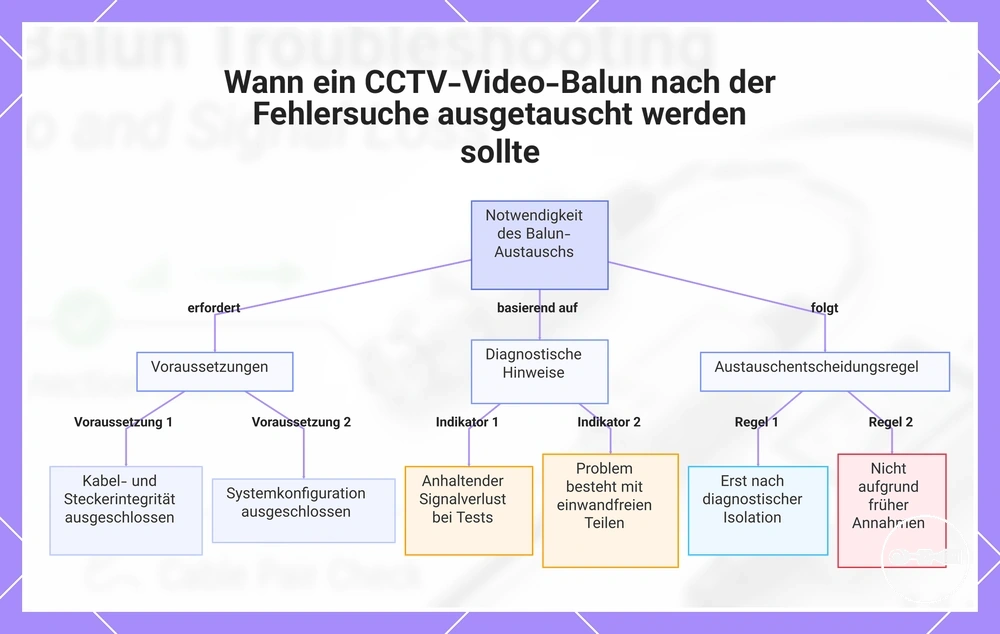 Wann ein CCTV-Video-Balun nach der Fehlersuche ausgetauscht werden sollte