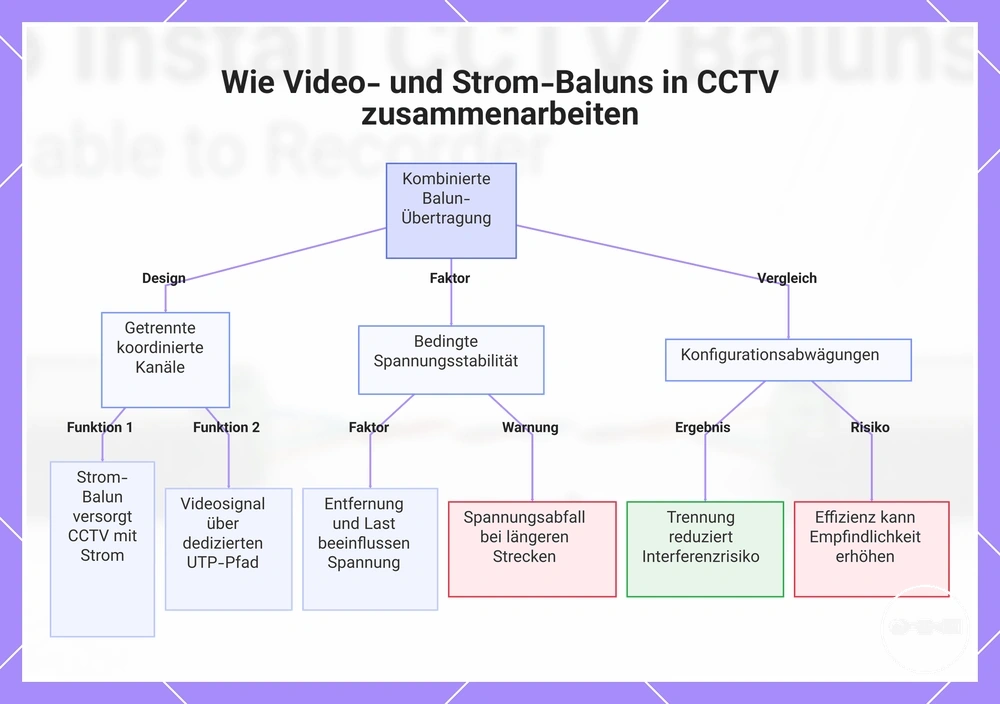 Wie Video- und Strom-Baluns in CCTV zusammenarbeiten
