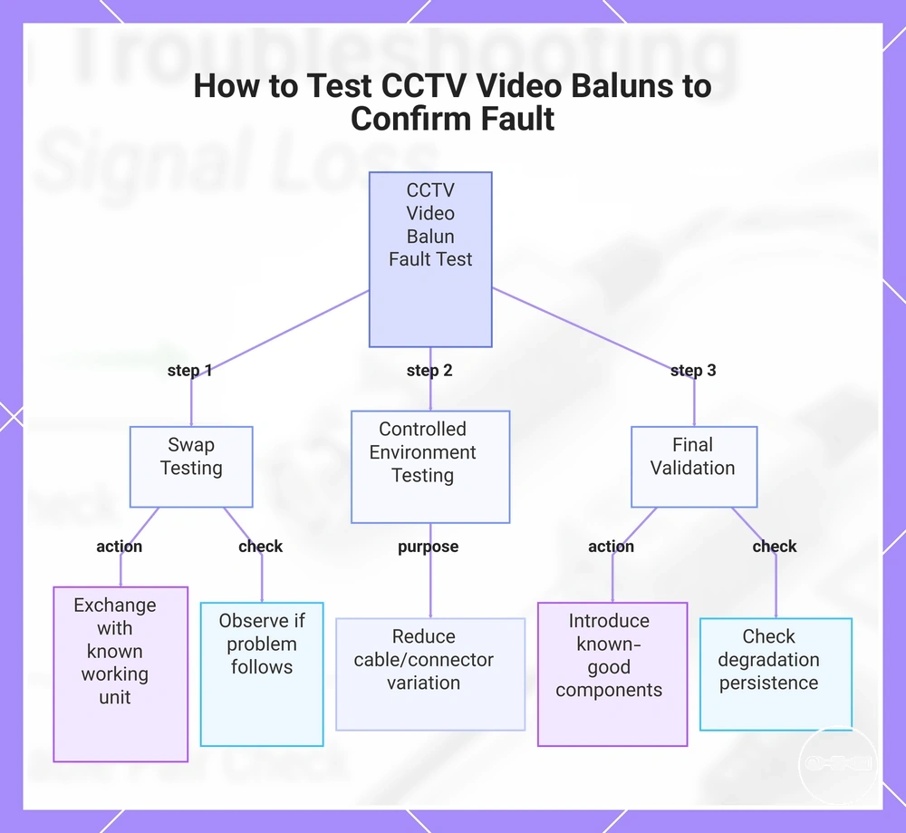 How to Test CCTV Video Baluns to Confirm Fault