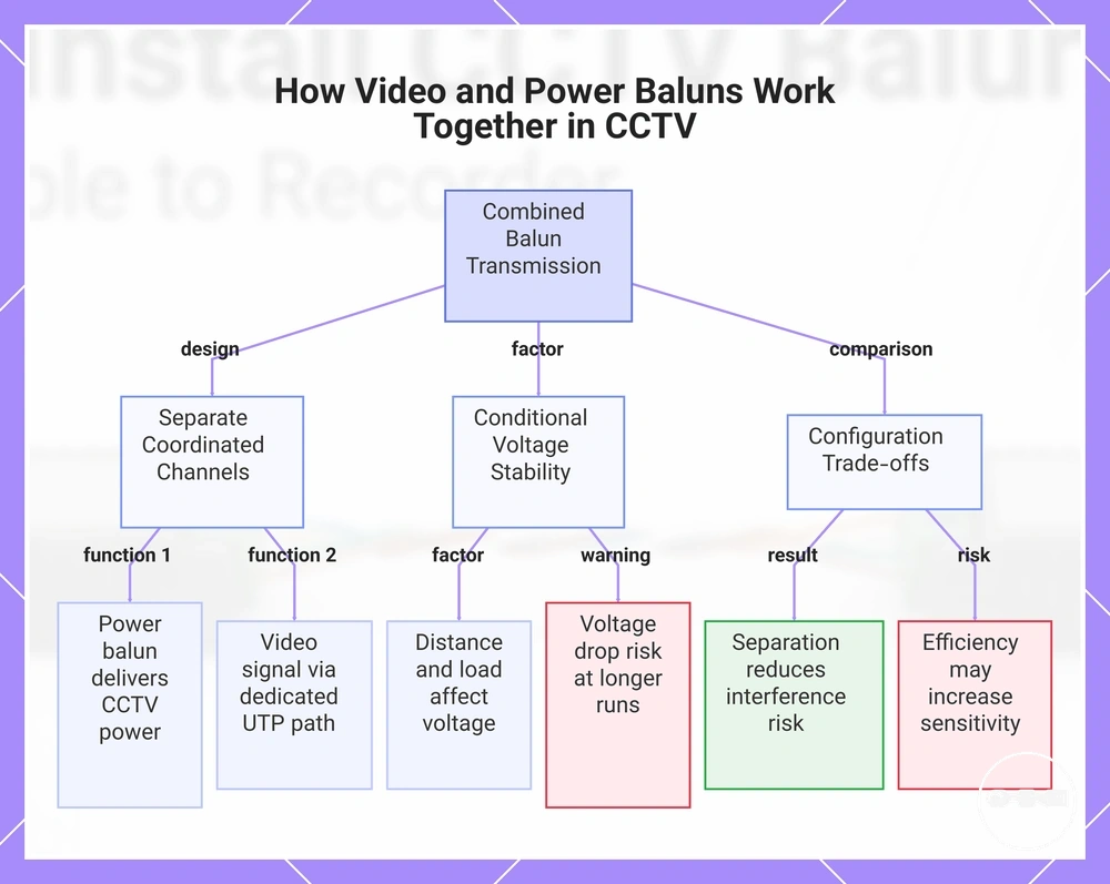 How Video and Power Baluns Work Together in CCTV