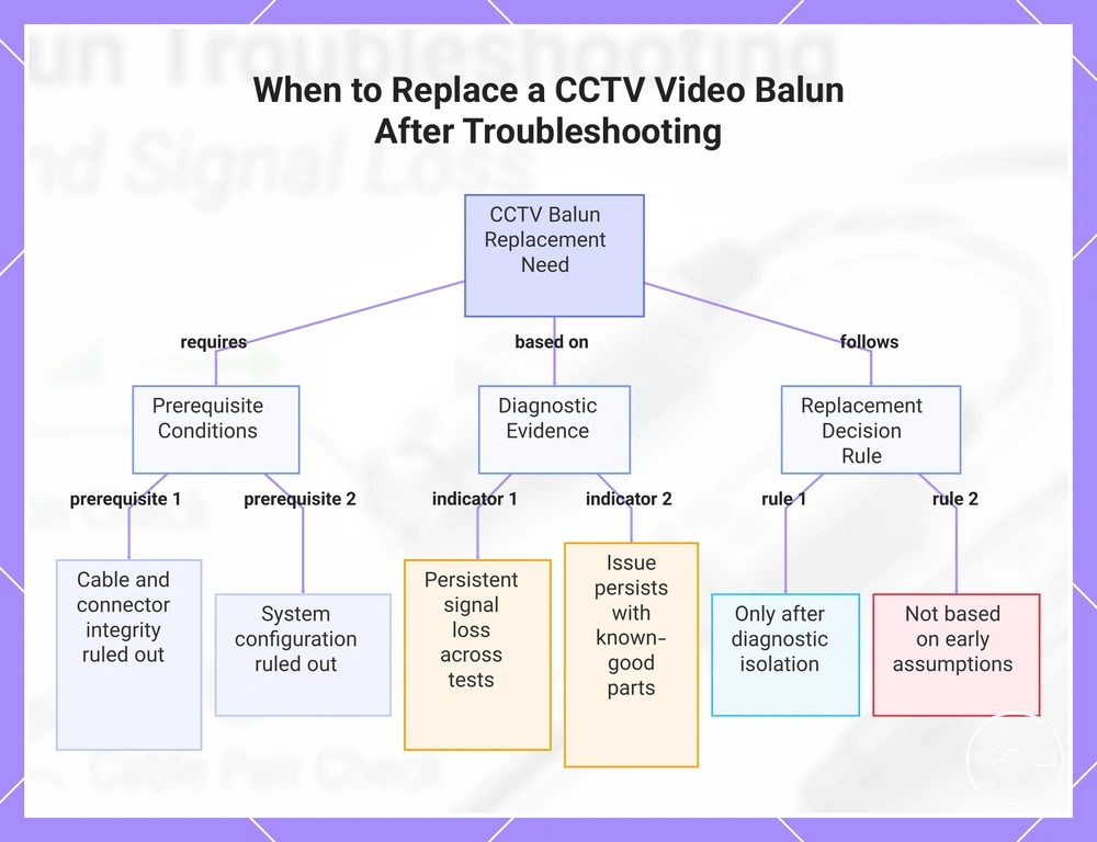 When to Replace a CCTV Video Balun After Troubleshooting