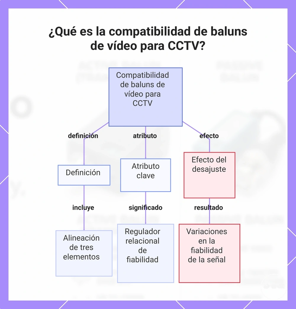 ¿Qué es la compatibilidad de baluns de vídeo para CCTV?