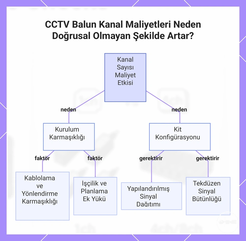 CCTV Balun Kanal Maliyetleri Neden Doğrusal Olmayan Şekilde Artar?