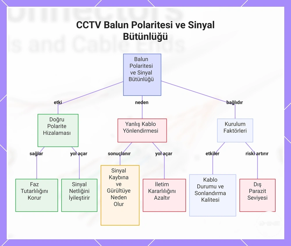 CCTV Balun Polaritesi ve Sinyal Bütünlüğü