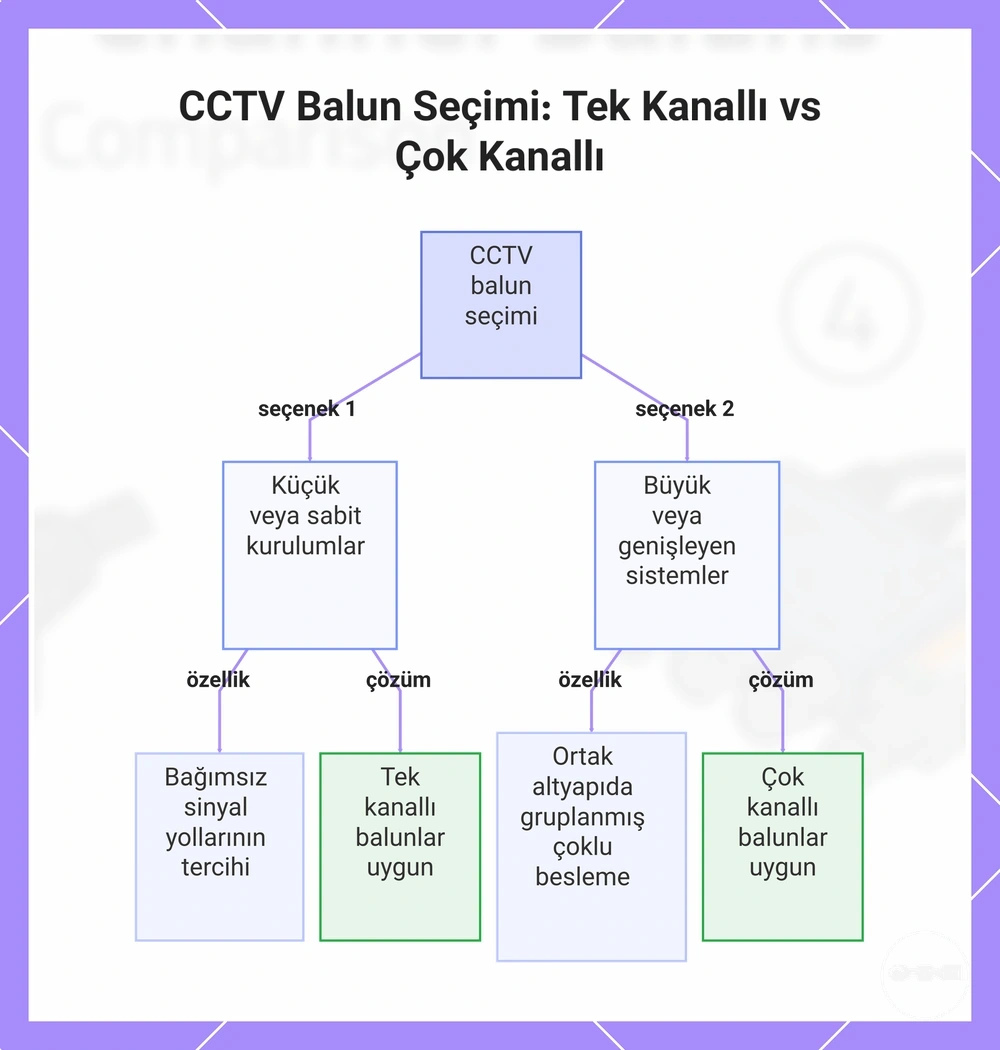 CCTV Balun Seçimi: Tek Kanallı vs Çok Kanallı