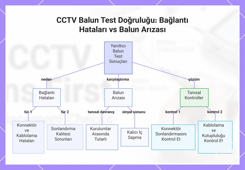 CCTV Balun Test Doğruluğu: Bağlantı Hataları vs Balun Arızası