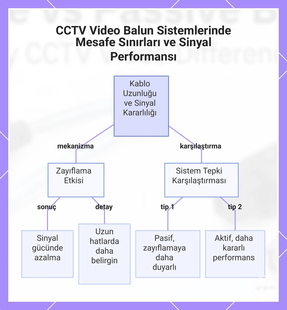 CCTV Video Balun Sistemlerinde Mesafe Sınırları ve Sinyal Performansı