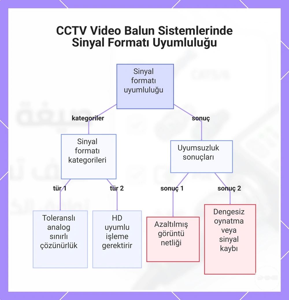 CCTV Video Balun Sistemlerinde Sinyal Formatı Uyumluluğu