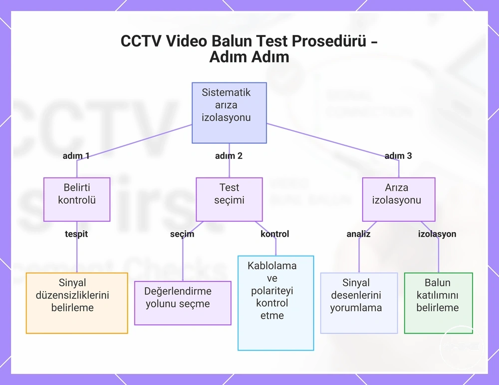 CCTV Video Balun Test Prosedürü - Adım Adım