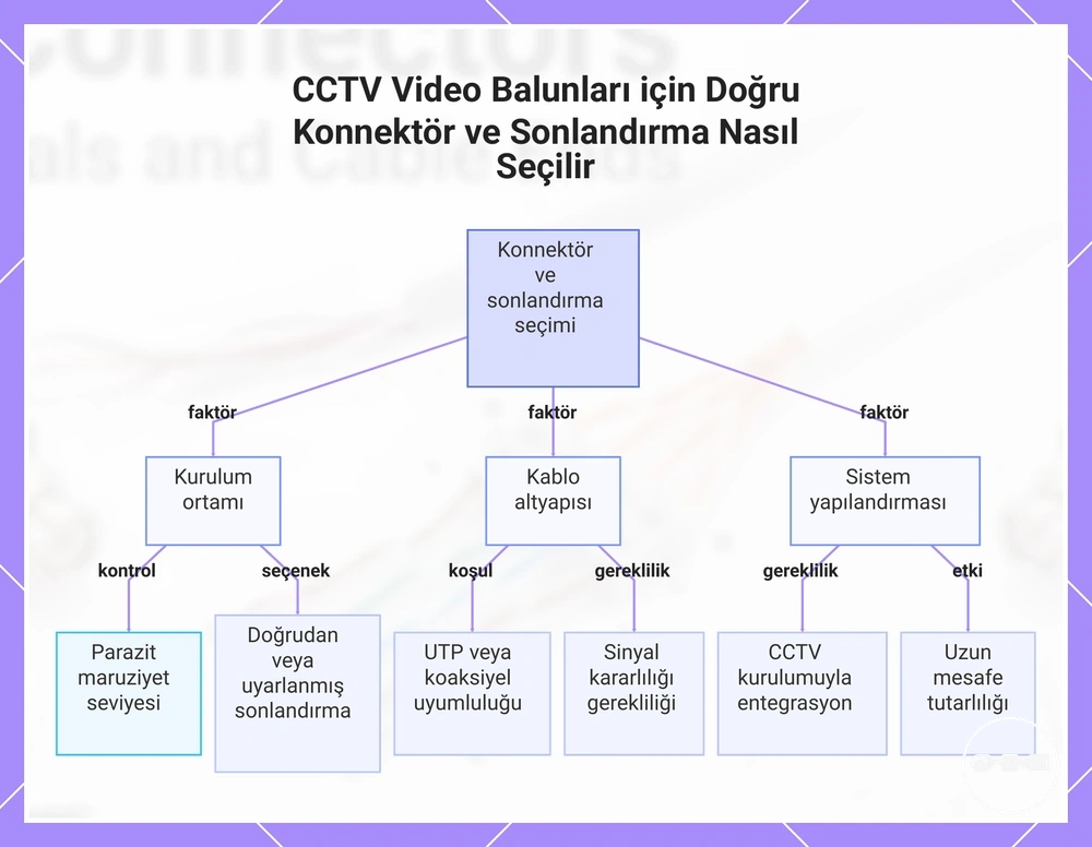 CCTV Video Balunları için Doğru Konnektör ve Sonlandırma Nasıl Seçilir